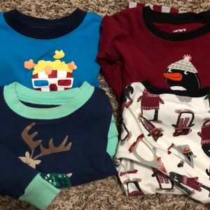 Carters and Gymboree pajamas